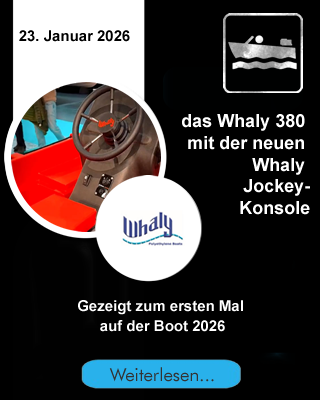 Das Whaly 380 mit der neuen Whaly Jockey-Konsole